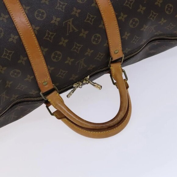LOUIS VUITTON Monogram Keepall Bandouliere 60 Boston Bag - Picture 9 of 16